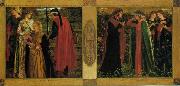 Dante Gabriel Rossetti The Salutation of Beatrice USA oil painting artist